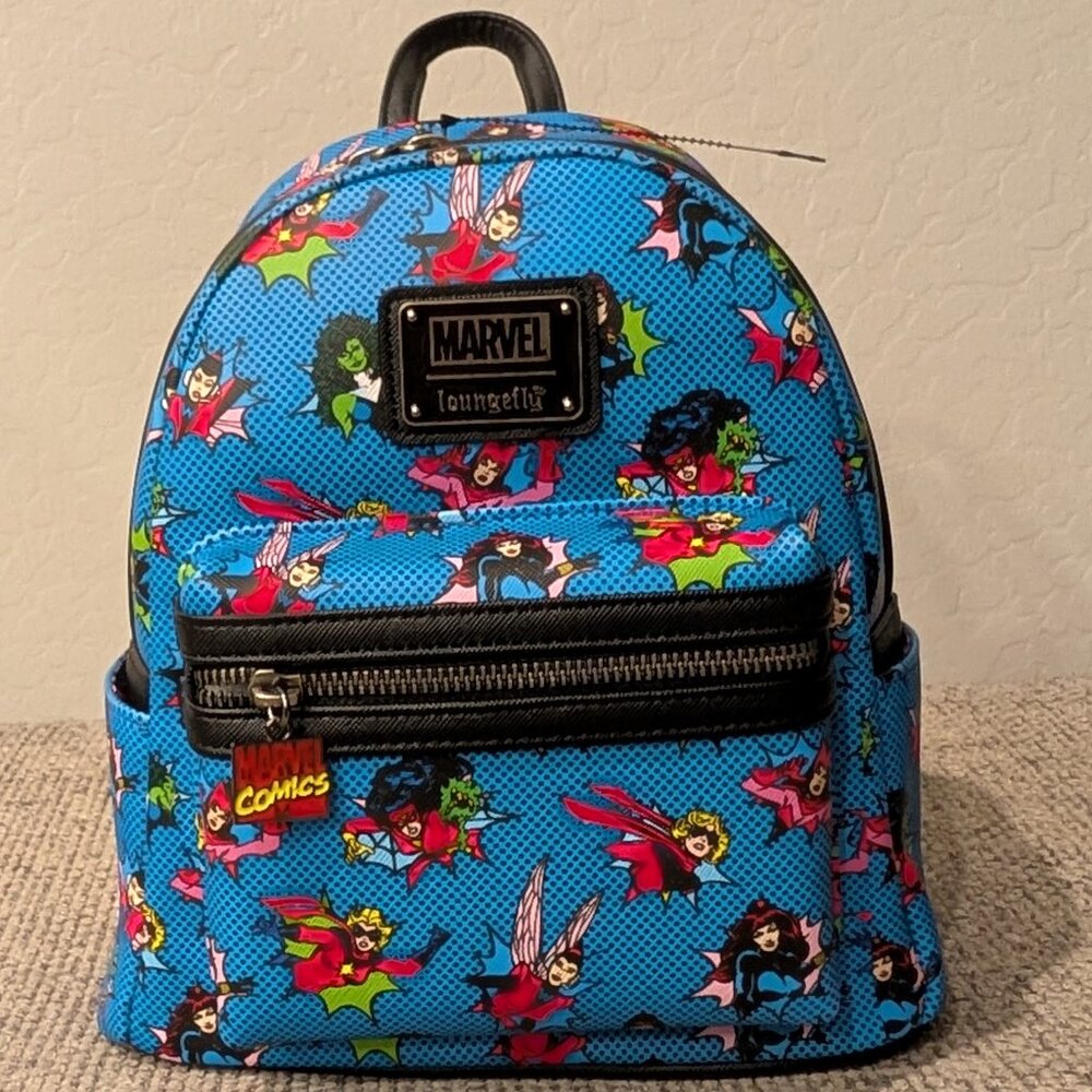 Loungefly Disney Marvel Comics Women Of Marvel Mini Backpack